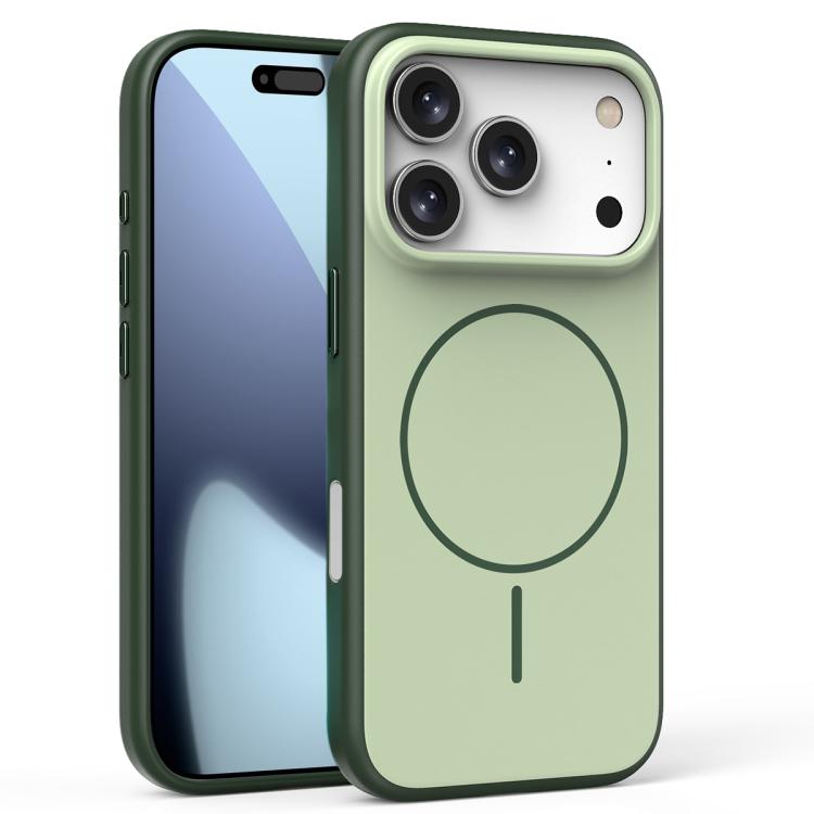 Solid Color Magnetic MagSafe Frosted Phone Case