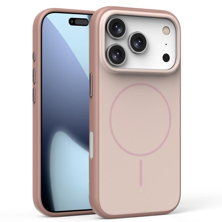 Solid Color Magnetic MagSafe Frosted Phone Case