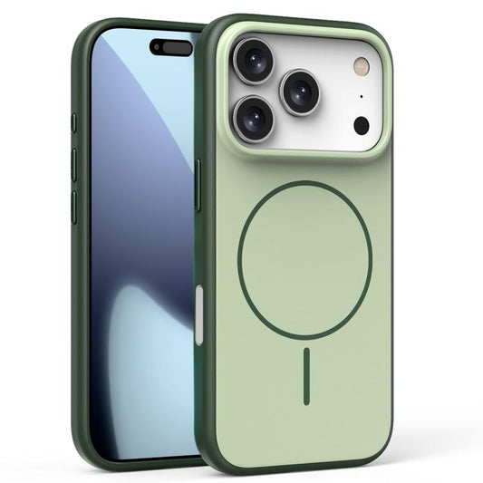 Solid Color Magnetic MagSafe Frosted Phone Case