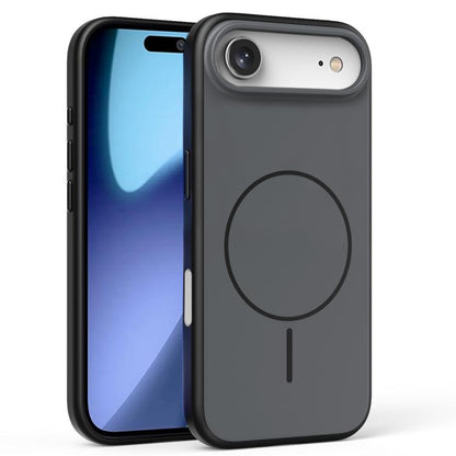 Solid Color Magnetic MagSafe Frosted Phone Case